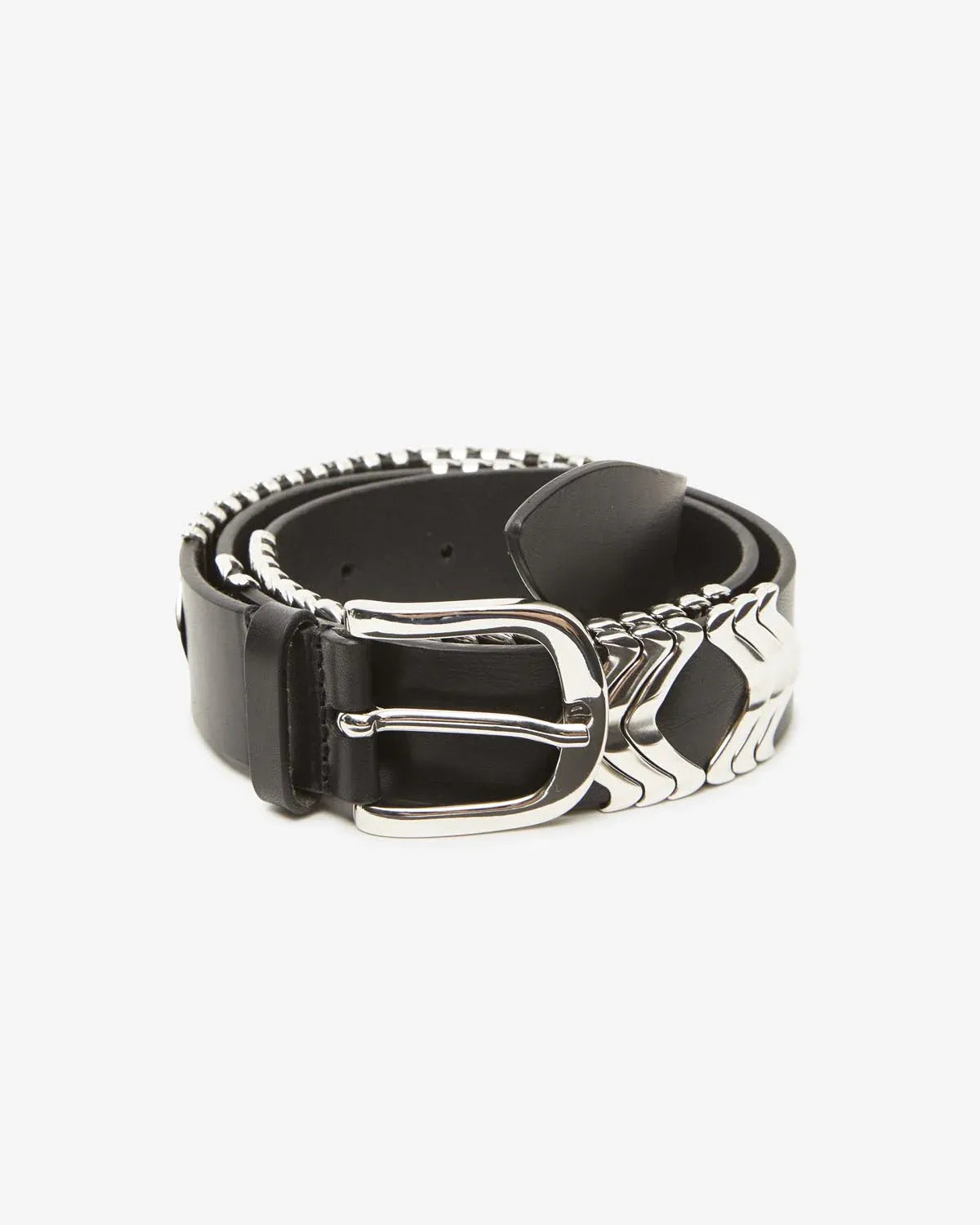 Gürtel Tehora in Black/Silver