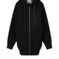 Hoodie Jacke Izia in Black