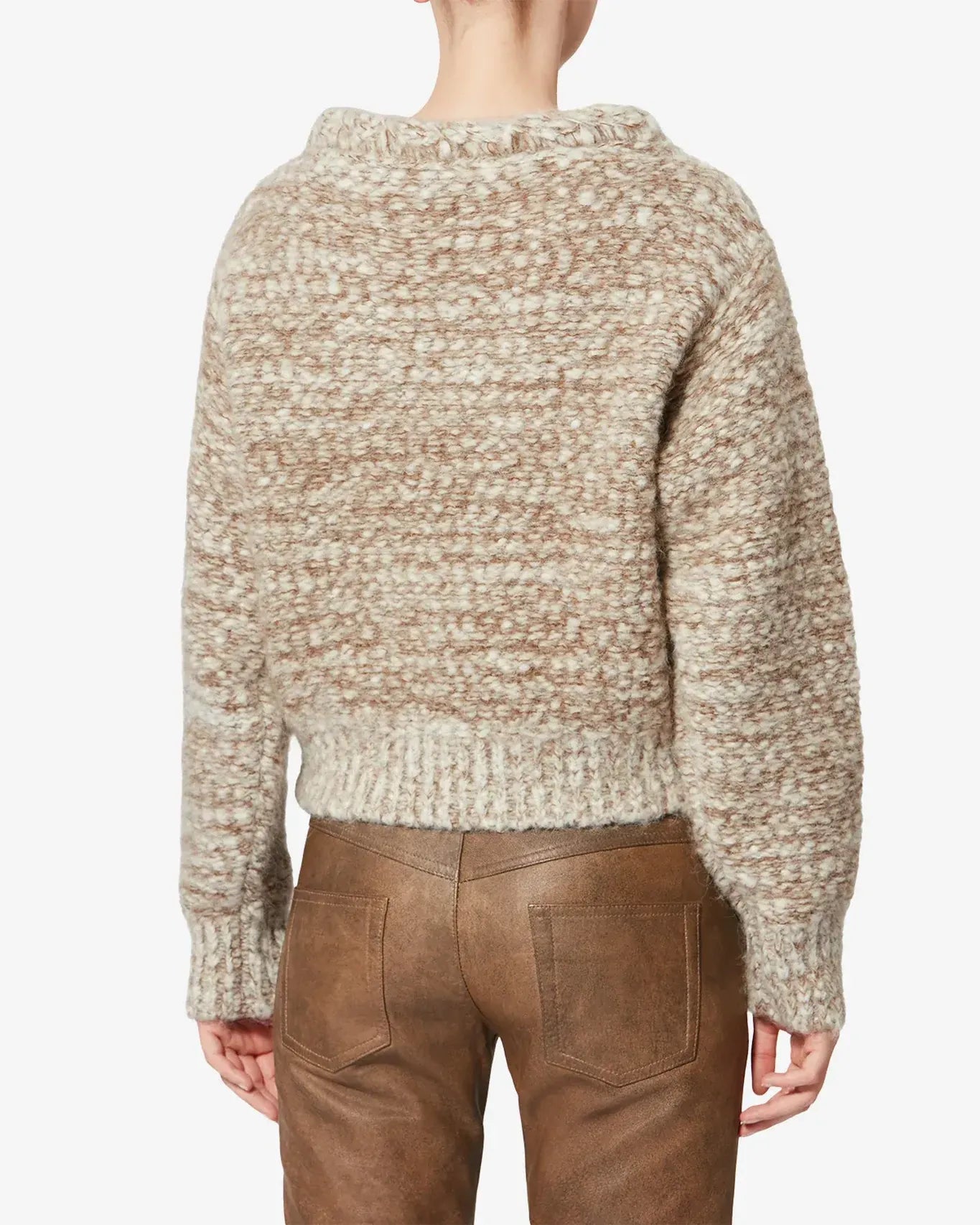 Pullover Dorota in Ecru/Bronze