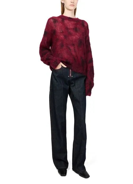 Pullover Myriam in Deep Red