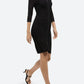 Kleid Schwarz HELMUT LANG für Damen