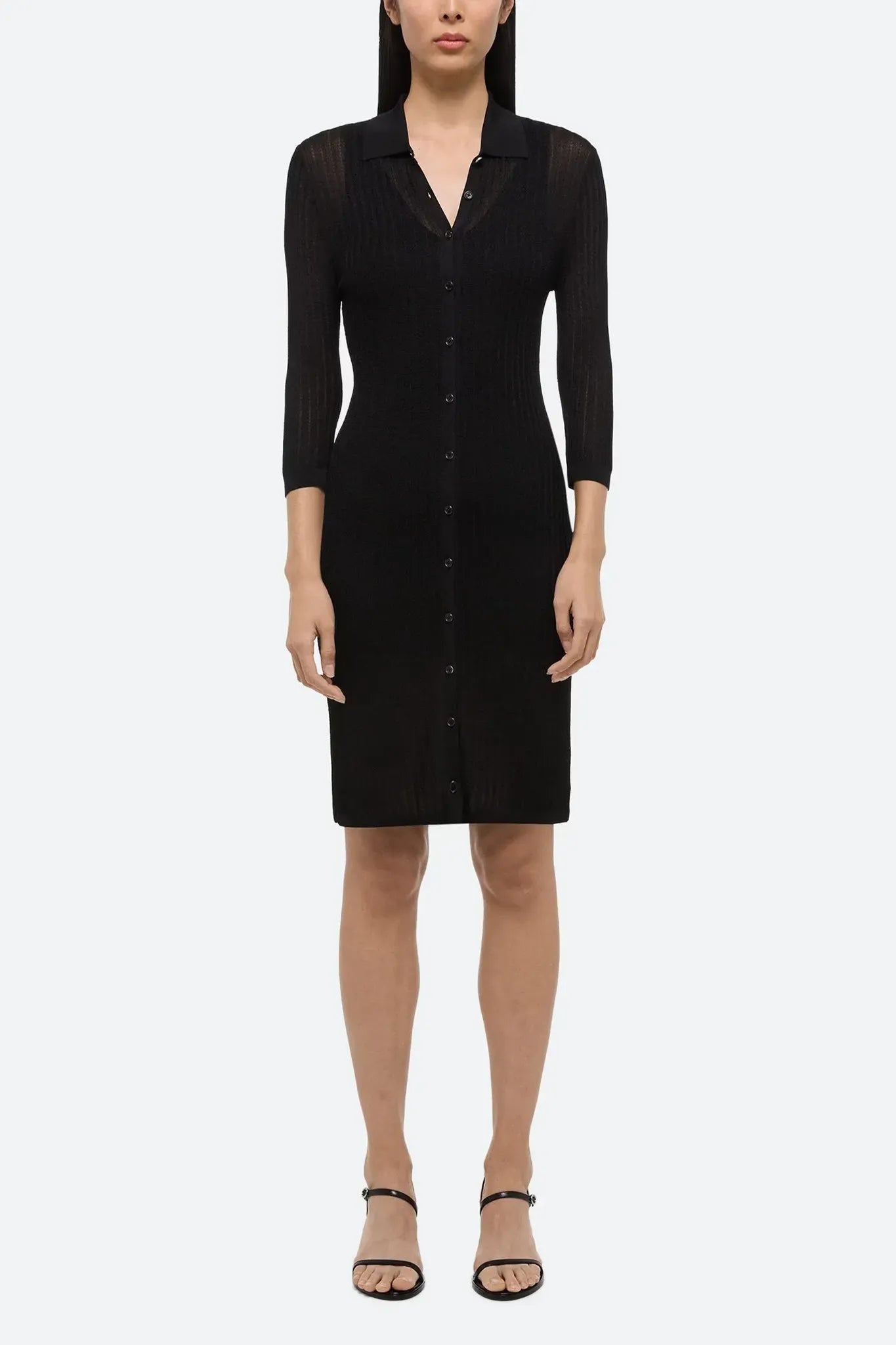 Kleid Schwarz HELMUT LANG für Damen