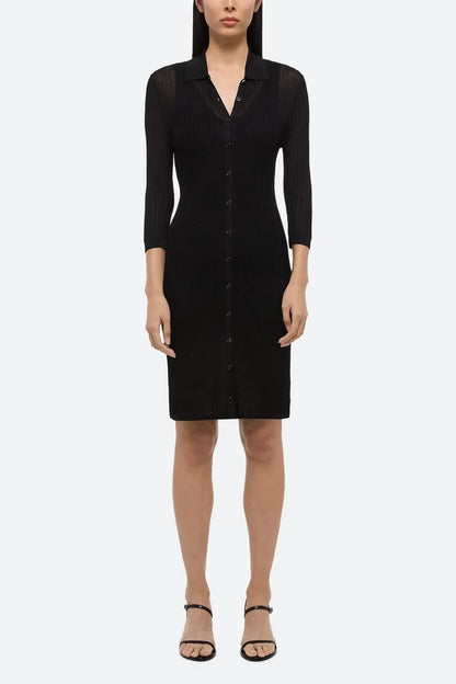 Kleid Schwarz HELMUT LANG für Damen