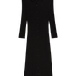 Kleid Schwarz HELMUT LANG für Damen