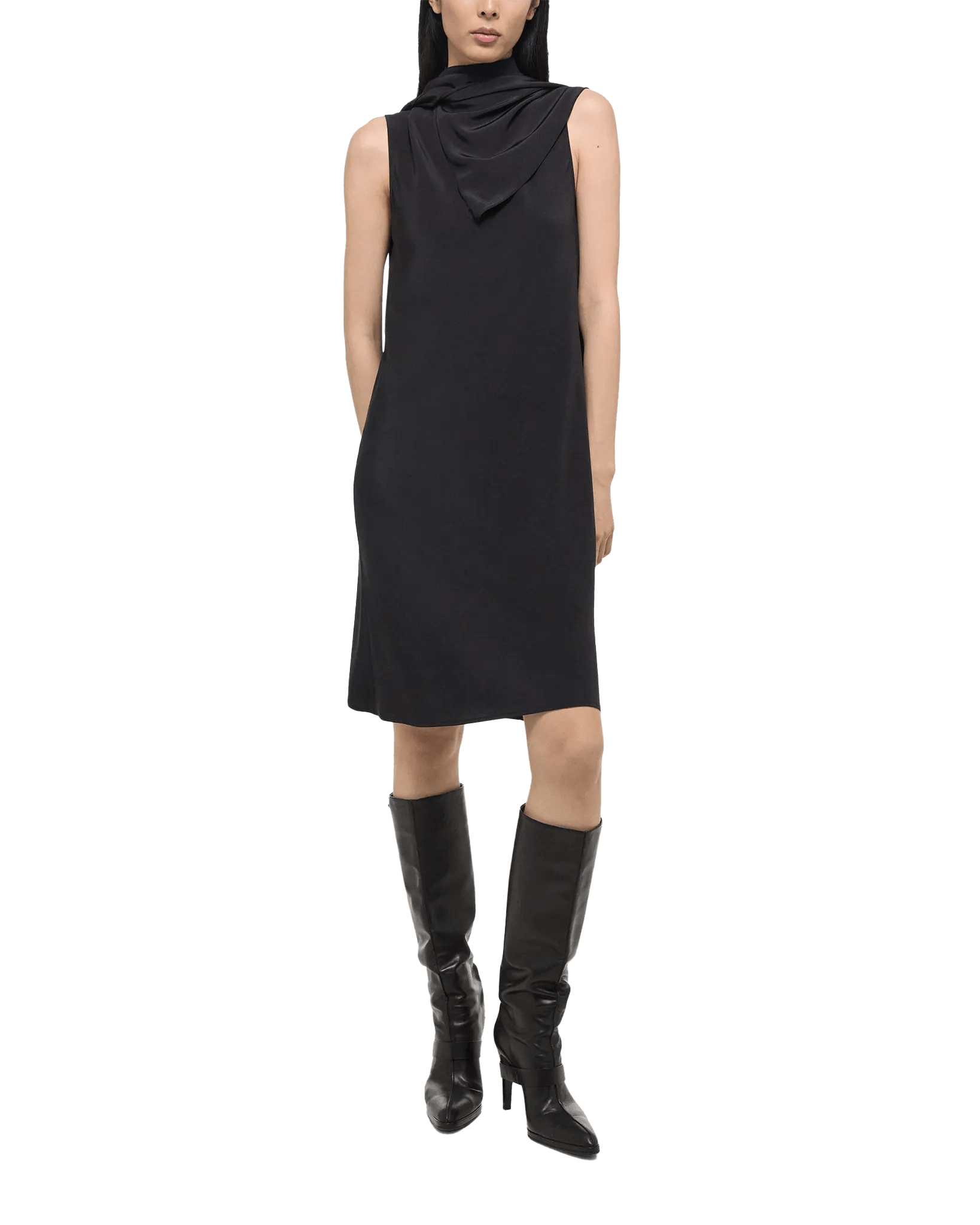 Kleid Schwarz HELMUT LANG für Damen