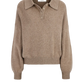 Pullover Nia in Warm Taupe