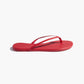 Flip-Flops Lily Solids in Red