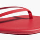Flip-Flops Lily Solids in Red