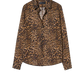 Bluse Gaia Slim in Vintage Leopard Print