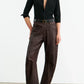 Lederhose Shon in Dark Brown