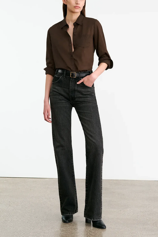 Jeans Joan in Stone Black Wash