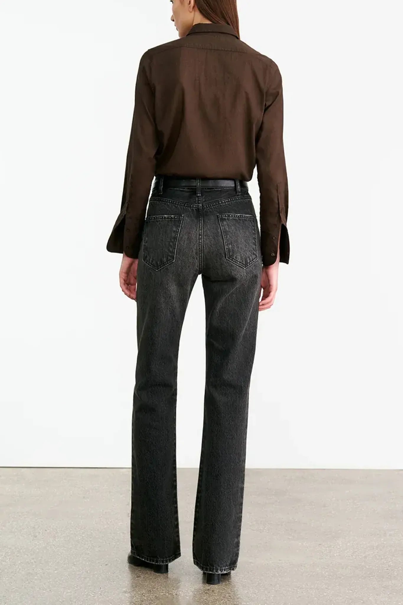 Jeans Joan in Stone Black Wash
