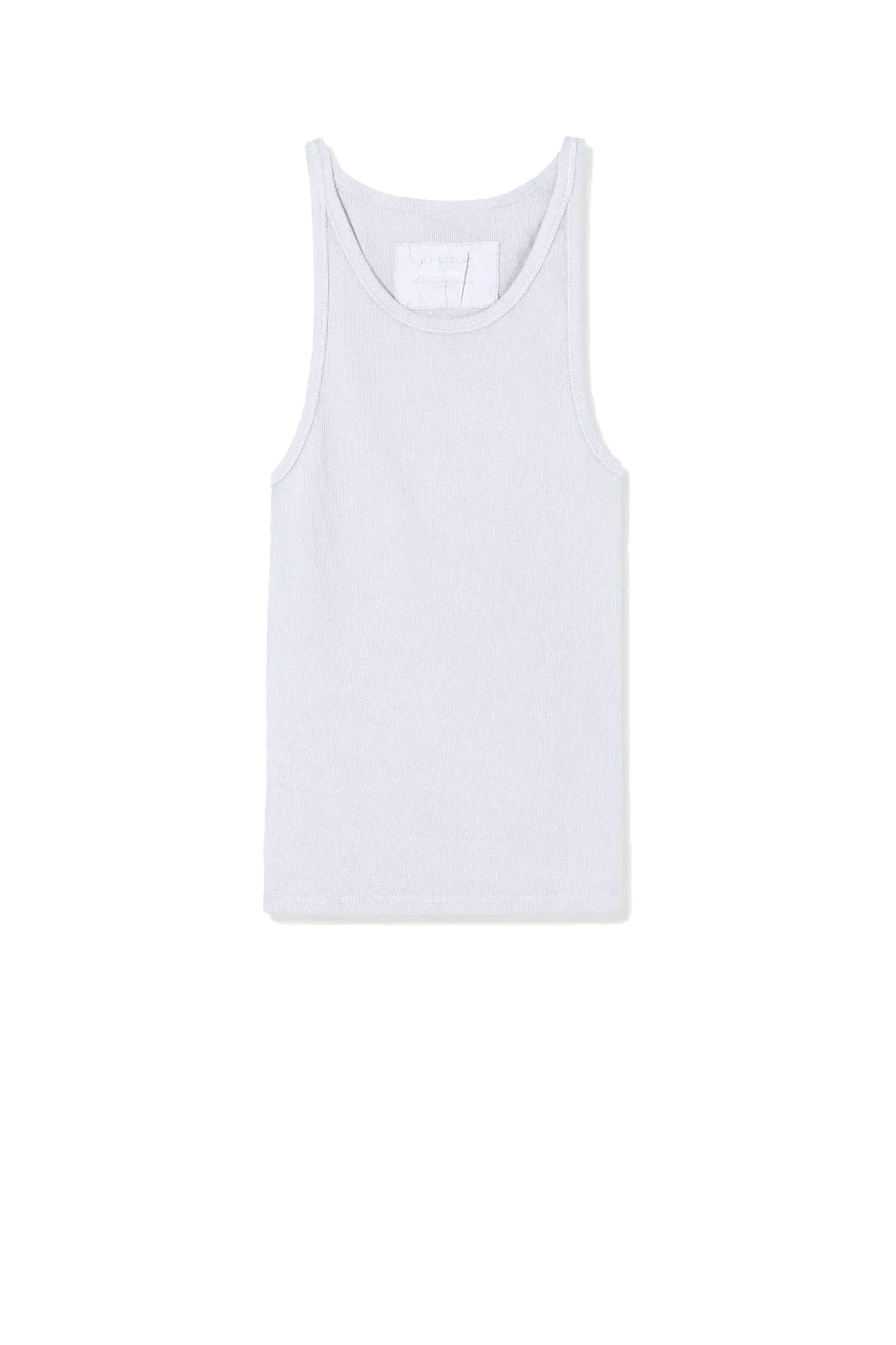 Rib Tank Top Jennifer in White