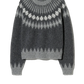 Pullover  Alena Fair Isle in Dark Grey Melange