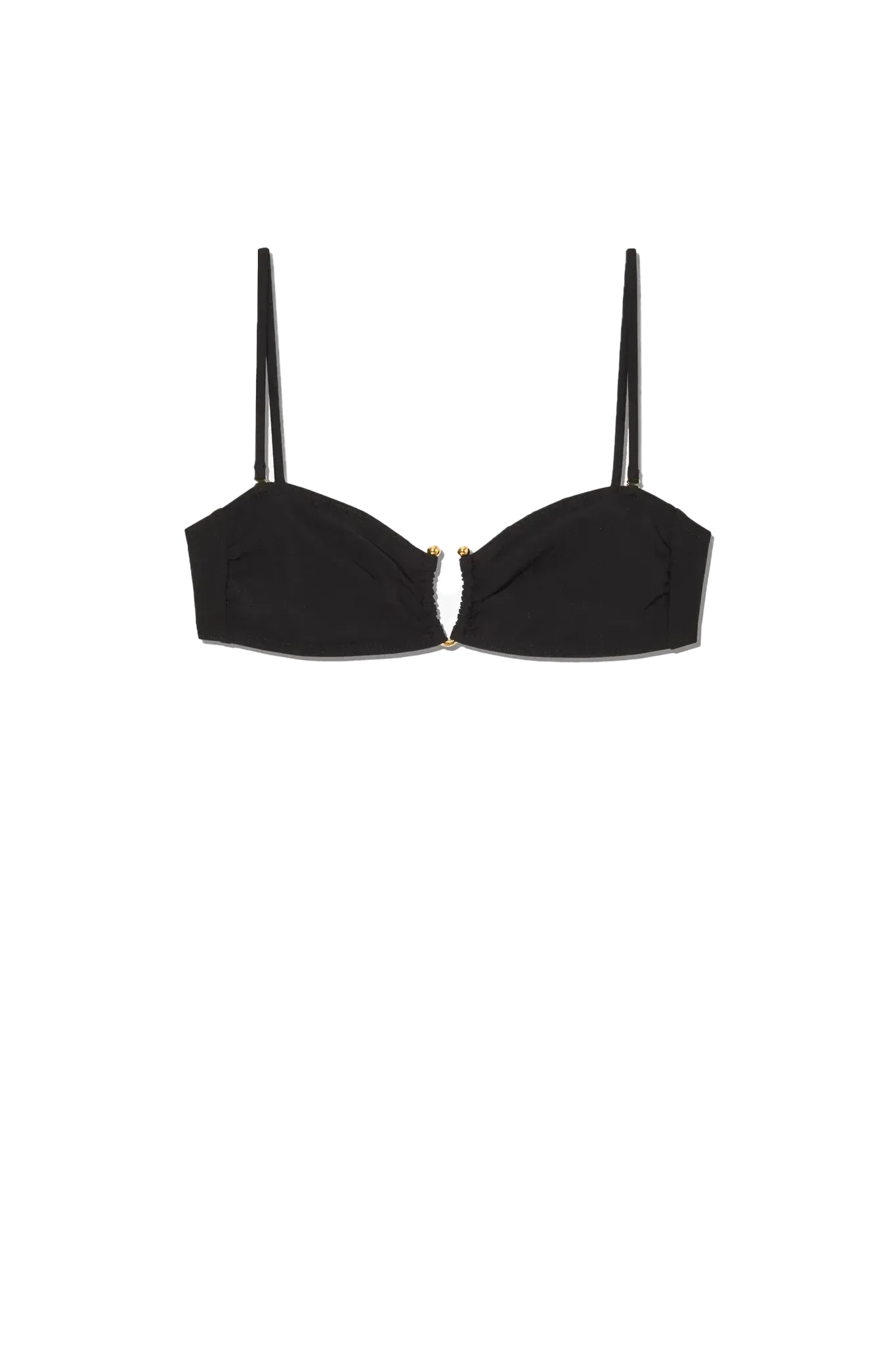 Bandeau Bikini Top in Black