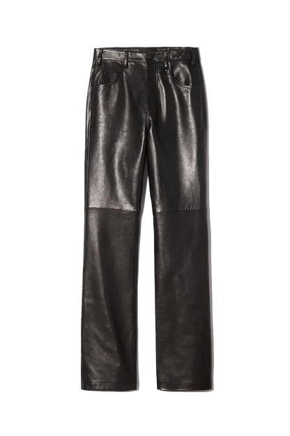 Lederhose Joan in Black