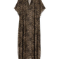 Erica Caftan in Vintage Leopard Print