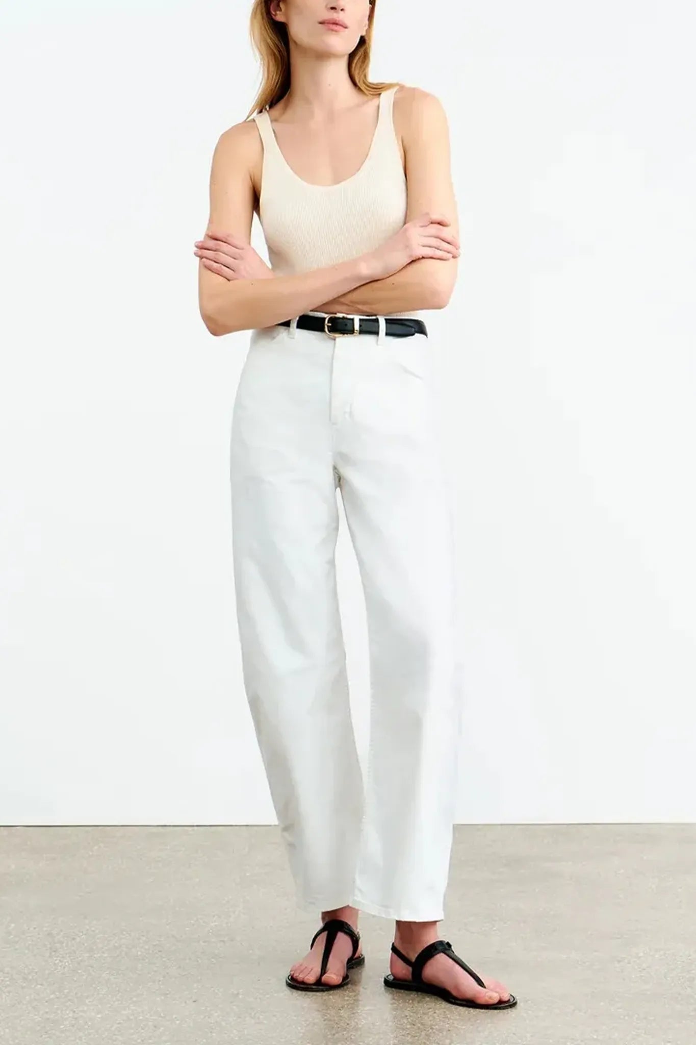 Jeans Tribeca in Cream