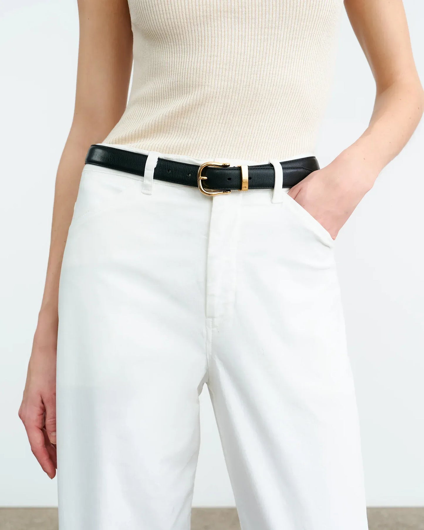 Jeans Tribeca in Cream