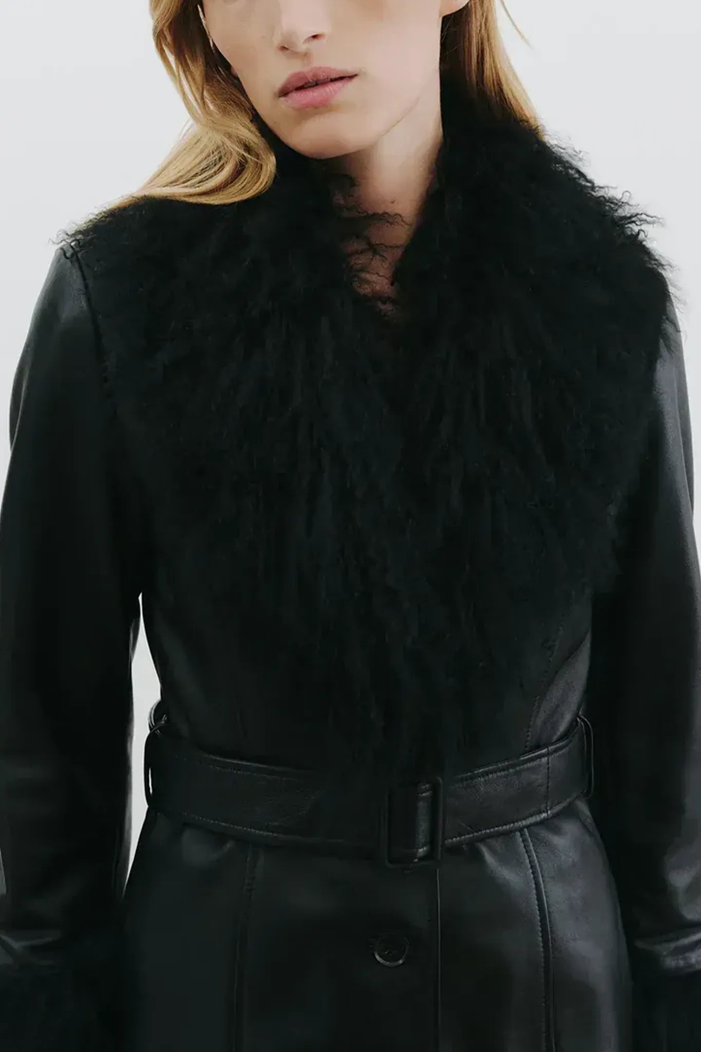 Lederjacke Sefa in Black