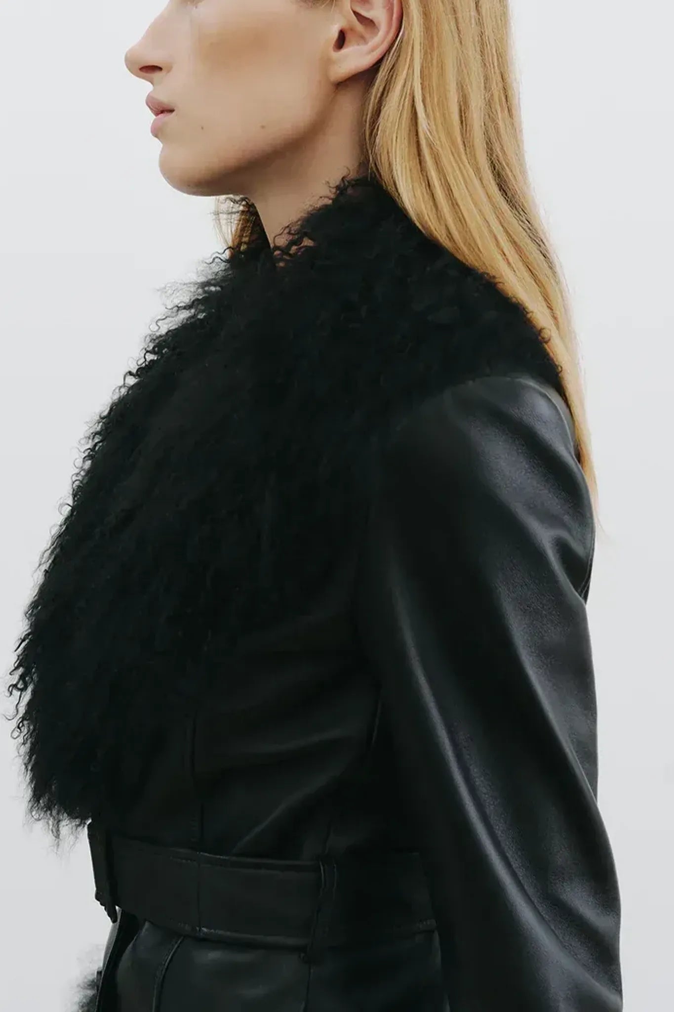 Lederjacke Sefa in Black