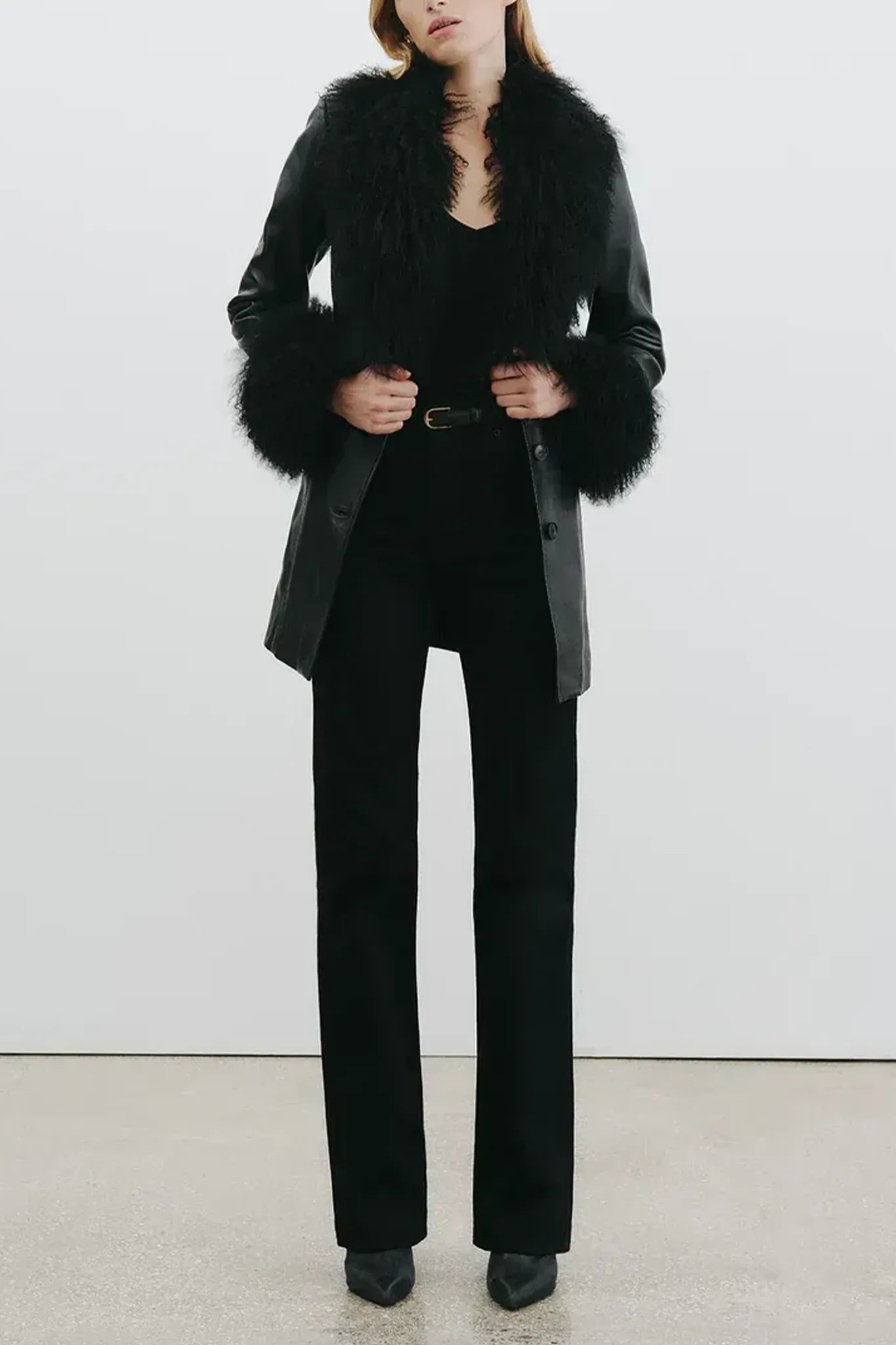 Lederjacke Sefa in Black