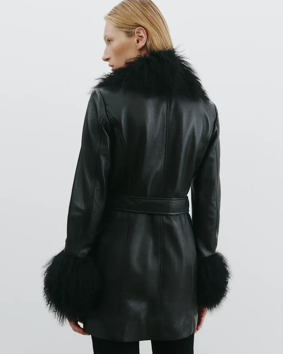 Lederjacke Sefa in Black