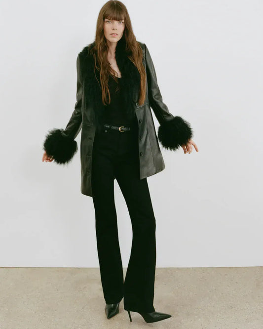 Lederjacke Sefa in Black