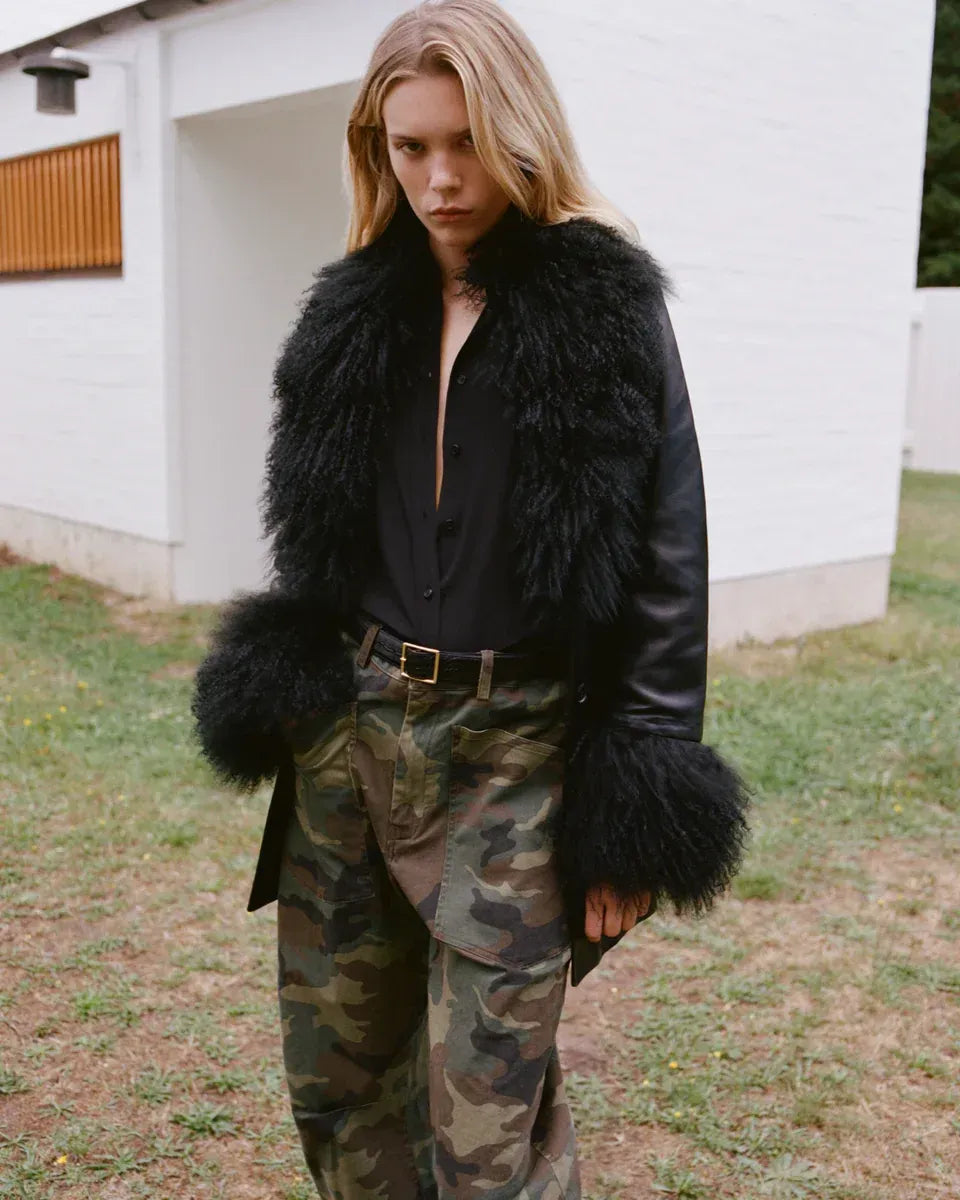 Lederjacke Sefa in Black