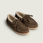 Deck Loafer Shearling in Dark Brown