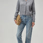 Cardigan Noemie in Silver Grey