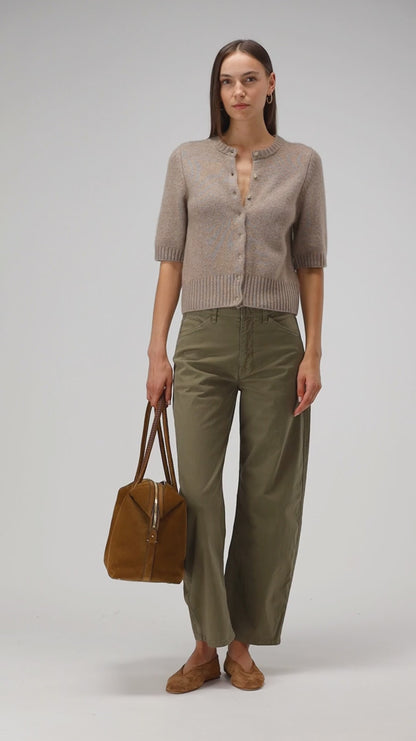 Cardigan  Poupette in Warm Taupe