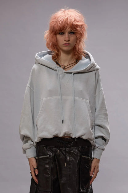 Hoodie Balloon Popover in Light Blue