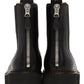 Chelsea Boot Single Stack in Black
