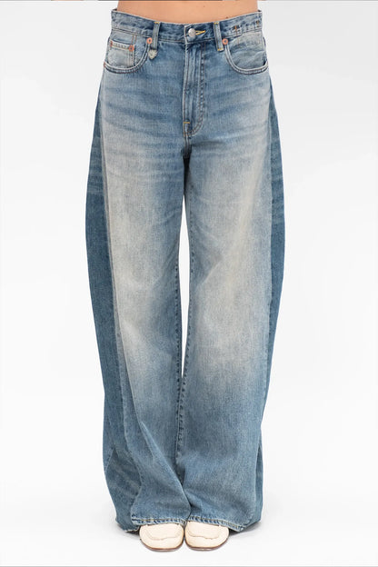 Jeans Loose Insert D'Arcy in Vintage Indigo Colorblock