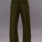 Hose Wide Leg Utility Pant in Olive