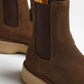 Single Stack Chelsea in Brown Suede