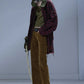 Jeans Joan Kick Flare in Golden Brown Stretch Cord