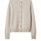 Cardigan in Chalk