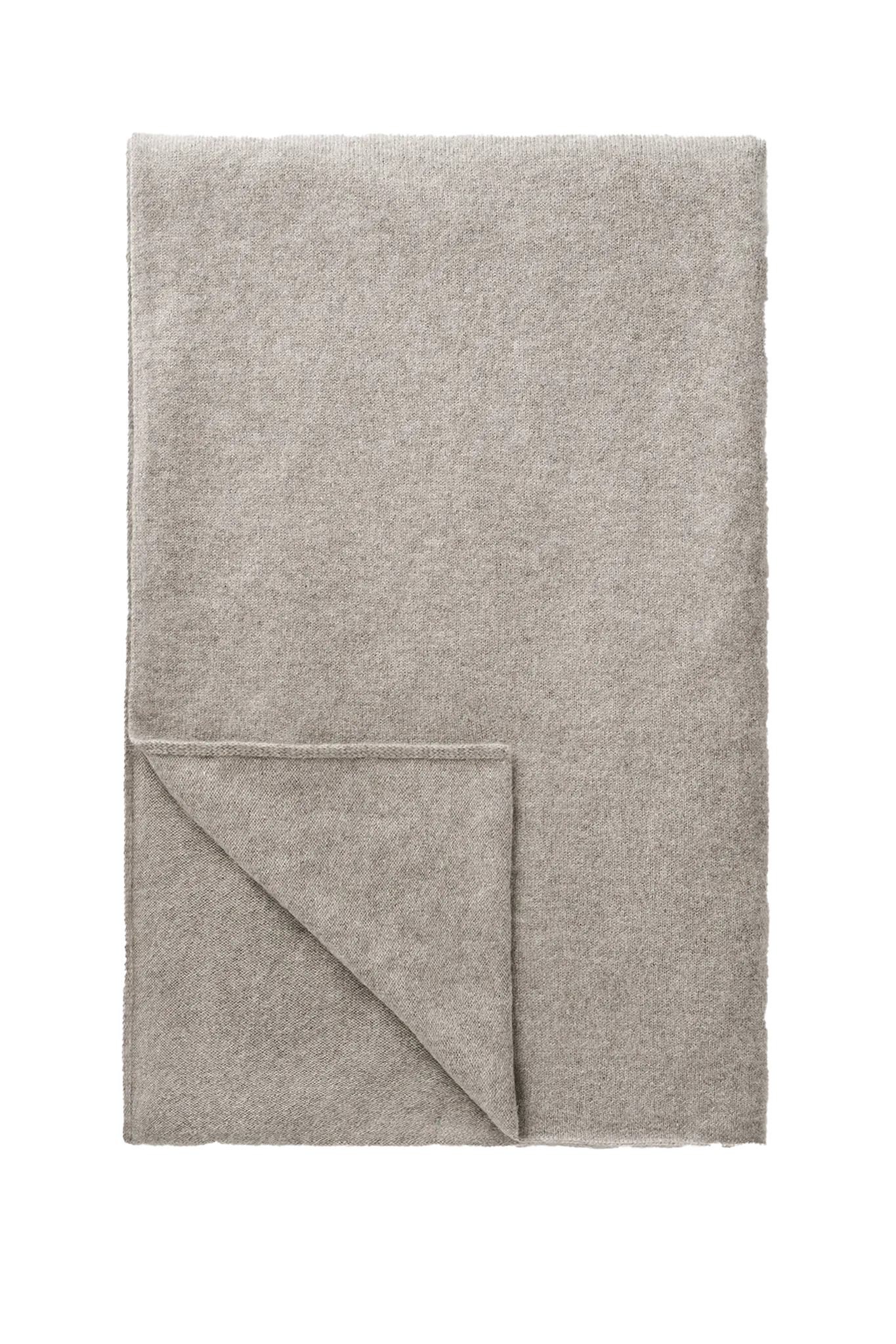 Schal Knitted in Greige