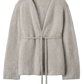 Cardigan Brushed in Greige