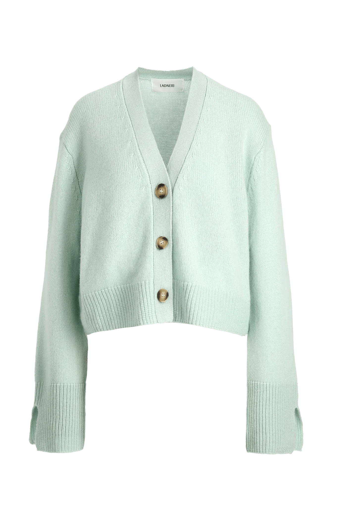 Strickjacke Grün LADNERI für Damen