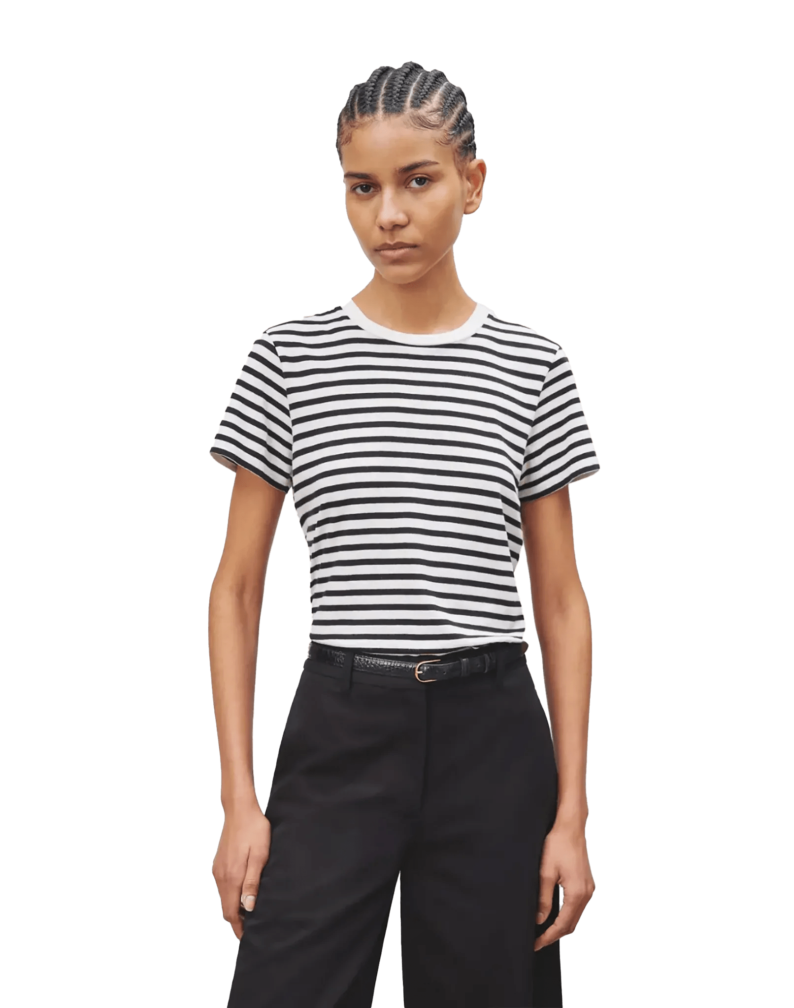 T - SHIRT Schwarz NILI LOTAN für Damen