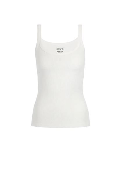 Tanktop Weiß LADNERI für Damen