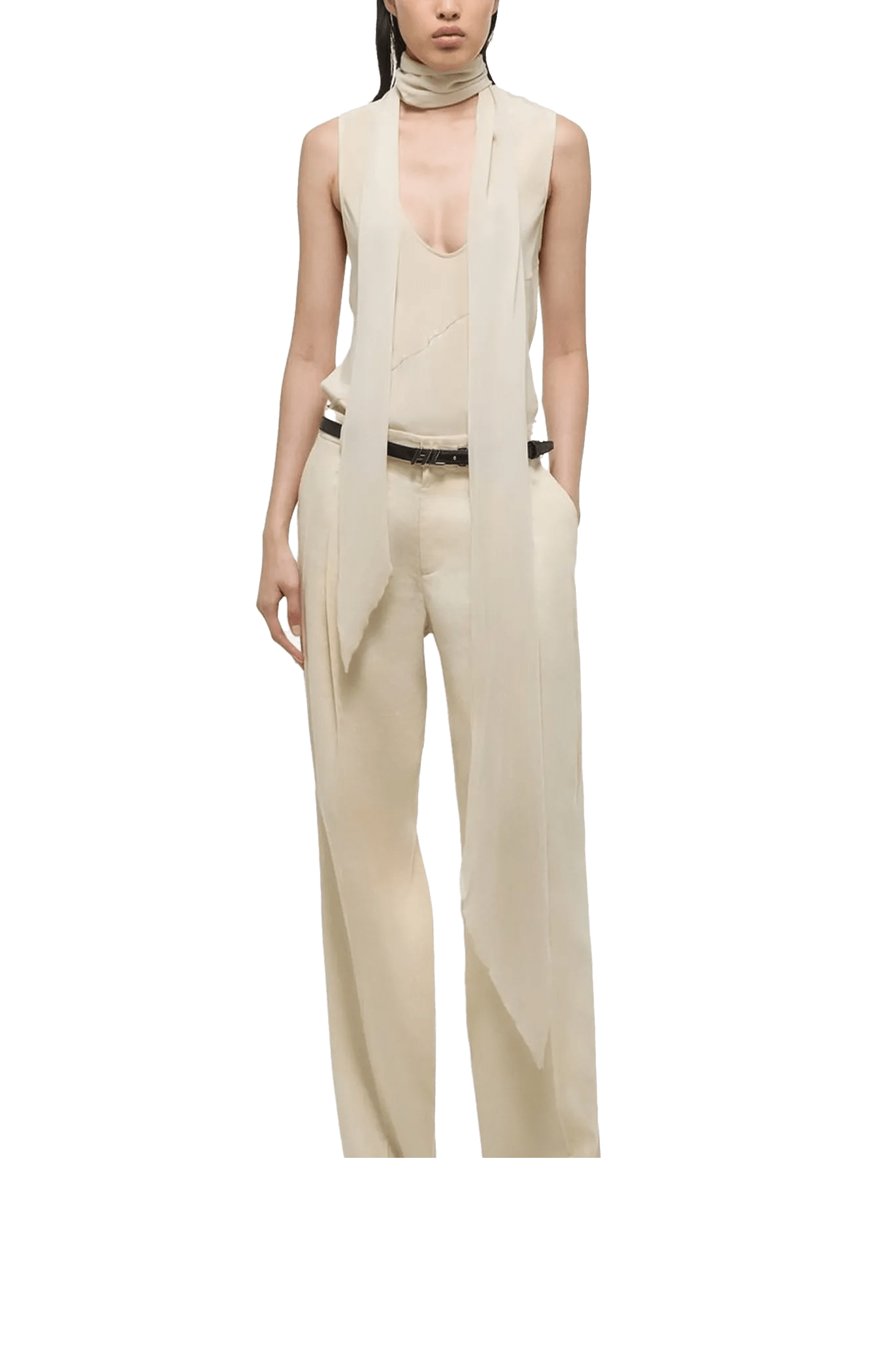 Top Beige HELMUT LANG für Damen