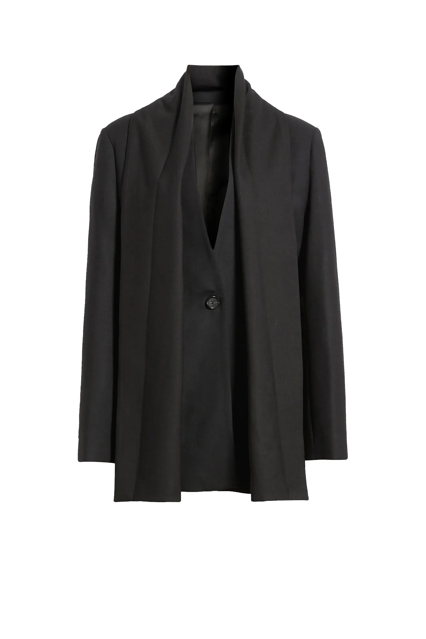 Blazer Scarf in Black
