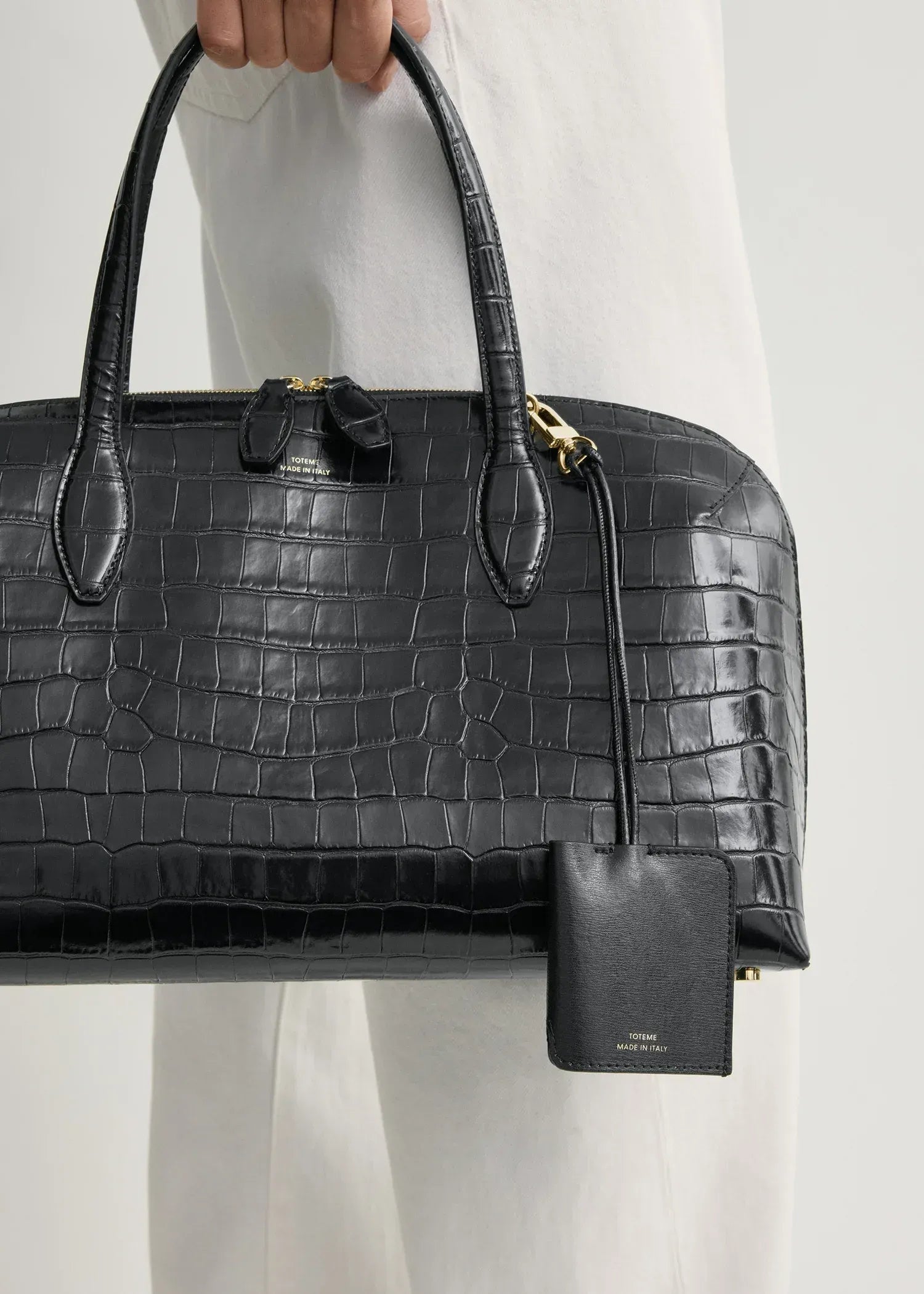 Schlüsselanhänger Leather in Black