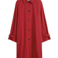 Mantel Light Spring Trench in Poppy