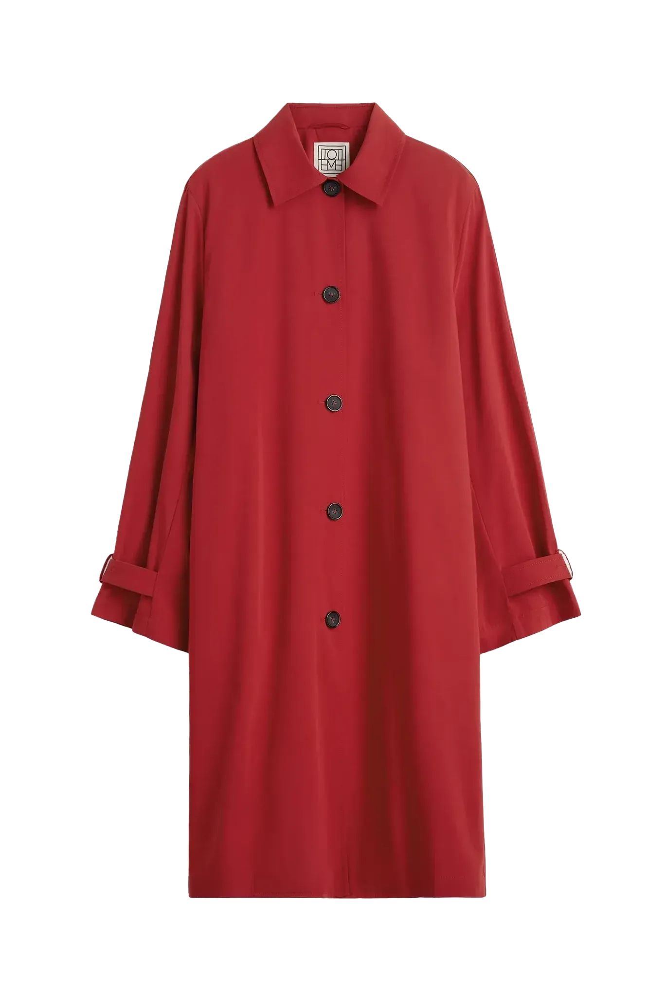 Mantel Light Spring Trench in Poppy