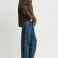 Leder Shirt-Jacke Soft Suede in Bark